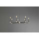 Foton 7 Light 32 inch Graphite Chandelier Ceiling Light, Design Series